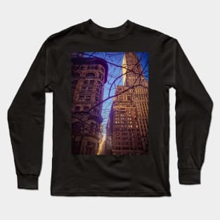 Winter in New York, Manhattan Long Sleeve T-Shirt